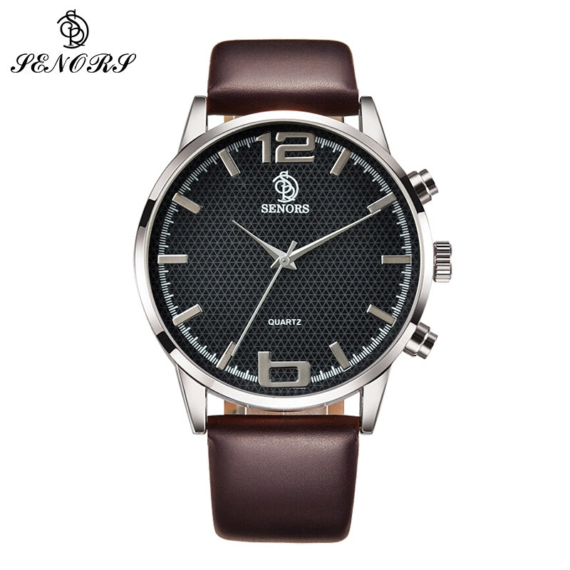 Leather Men's Watch